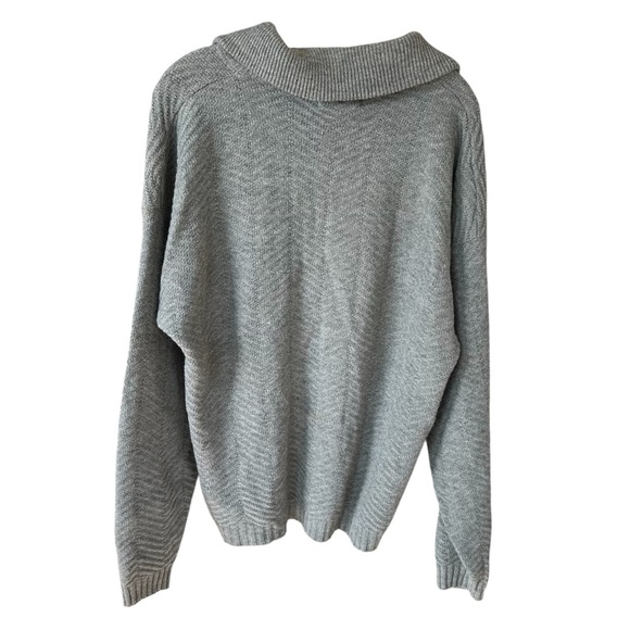 Classics by Palmland Men's Gray Zip up Sweater Size XXL Made in USA - Picture 3 of 8